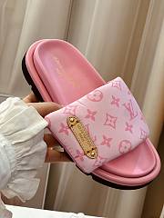 Louis Vuitton Pool Pillow Pink Flat - 4