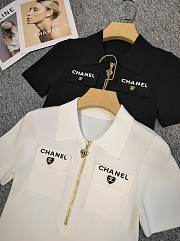 Chanel hear shirt ( black/ white) - 2