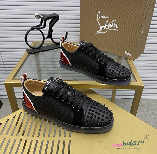 Christian Louboutin Fun Louis Junior Spikes Sneakers - 1