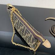 Fendi Zucca Brown Mini Pouch Bag - 6