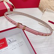 Valentino studs pink belt 2cm - 3