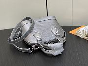 Louis Vuitton Alma Nano Silver Epi Leather Bag - 2