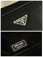 Prada saffiano leather and re-nylon tote bag - 6