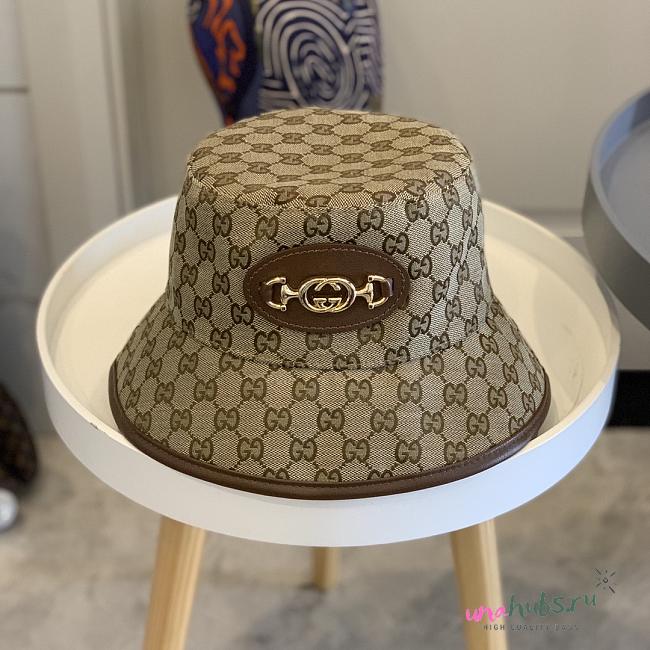 Gucci brown hat  - 1