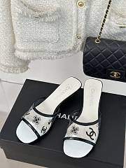 Chanel white mules - 4