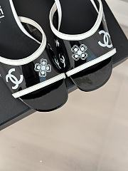 Chanel black/white mules - 2