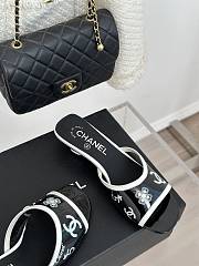 Chanel black/white mules - 5