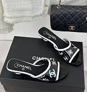 Chanel black/white mules - 1