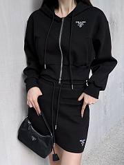 Prada sport black set ( hoodie+dress) - 5