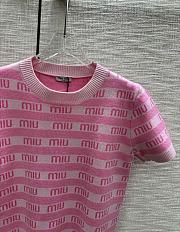 Miumiu pink croptop - 5