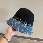 Gucci black + denim hat  - 4