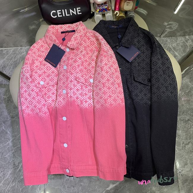 Louis Vuitton black/ pink denim  - 1