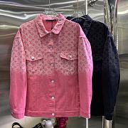 Louis Vuitton black/ pink denim  - 5