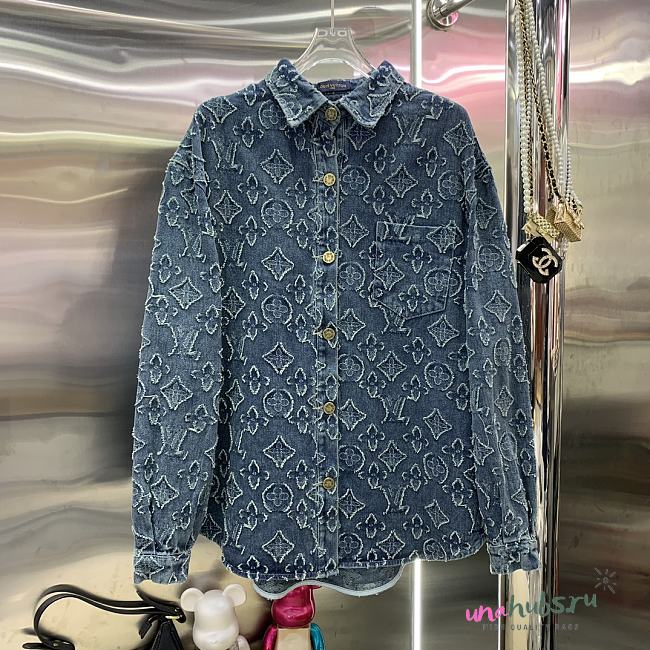 Louis Vuitton denim shirt  - 1