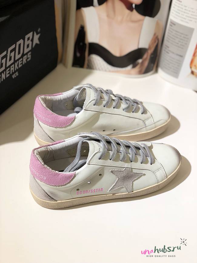 Golden Goose GGDB Star Pink Shoes - 1