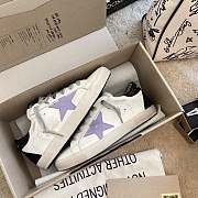 Golden Goose GGDB Star Black/ Purple Shoes - 1