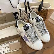 Golden Goose GGDB Star Black/ Purple Shoes - 6