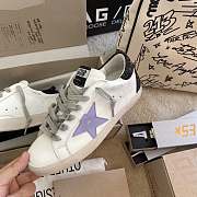 Golden Goose GGDB Star Black/ Purple Shoes - 2