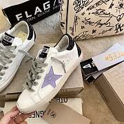 Golden Goose GGDB Star Black/ Purple Shoes - 3