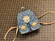 Louis Vuitton denim backpack  - 4