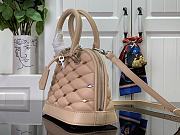 Louis Vuitton Alma BB studs beige lambskin bag M83019 - 5