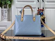 Louis Vuitton Blue Monogram Reade PM Bag - 5