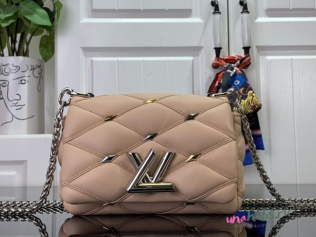 Louis Vuitton M82752 Pico GO-14 beige leather bag  - 1