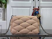 Louis Vuitton M82752 Pico GO-14 beige leather bag  - 3