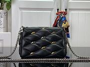 Louis Vuitton M82752 Pico GO-14 black leather bag - 3