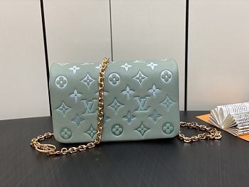 Louis Vuitton Sauge Green Coussin Chain Bag