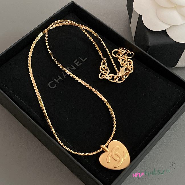 Chanel heart necklace  - 1