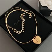 Chanel heart necklace  - 5