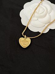 Chanel heart necklace  - 2