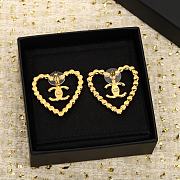 Chanel heart earings 03 - 4