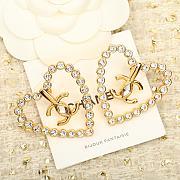 Chanel heart earings 03 - 3