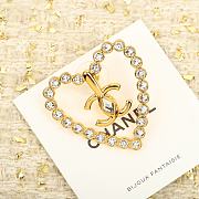 Chanel heart earings 03 - 2