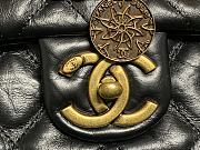 Chanel CF coin lambskin leather bag  - 5