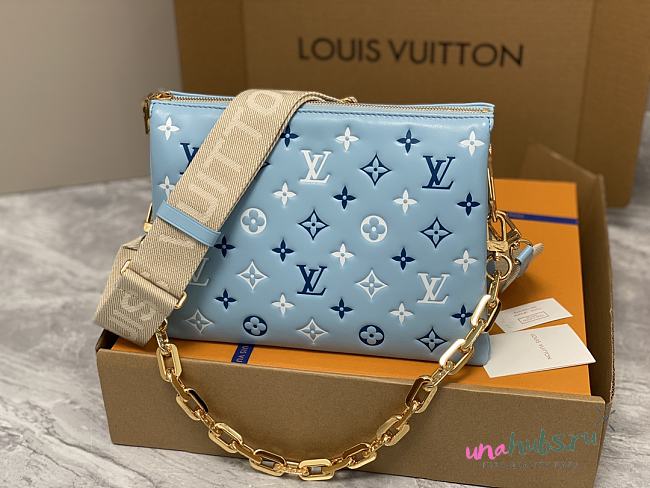 Louis Vuitton Coussin Tricolor Blue PM Bag - 1