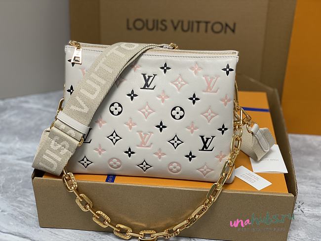 Louis Vuitton Coussin Tricolor White PM Bag - 1