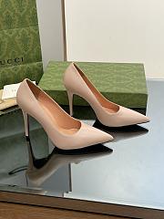 Gucci beige leather high heels - 1