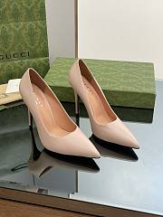 Gucci beige leather high heels - 3