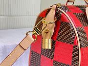 Louis Vuitton Speedy 25 Bandoulière Damier Pop Red Bag - 4