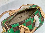 Louis Vuitton Speedy 25 Bandoulière Damier Pop Green Bag - 3