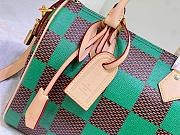 Louis Vuitton Speedy 25 Bandoulière Damier Pop Green Bag - 4