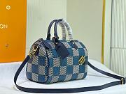 Louis Vuitton Speedy 25 Bandoulière Damier Pop Blue Bag - 3