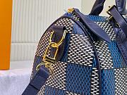 Louis Vuitton Speedy 25 Bandoulière Damier Pop Blue Bag - 4