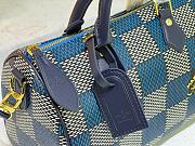 Louis Vuitton Speedy 25 Bandoulière Damier Pop Blue Bag - 5