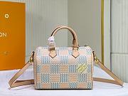 Louis Vuitton Speedy 25 Bandoulière Damier Pop Cream Bag - 4