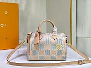 Louis Vuitton Speedy 25 Bandoulière Damier Pop Cream Bag - 6