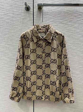 Gucci brown coat 